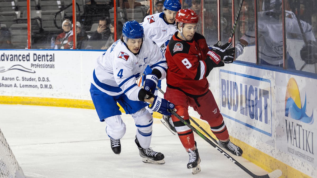 Thunder Falls In Tight Battle To Rush, 2-1