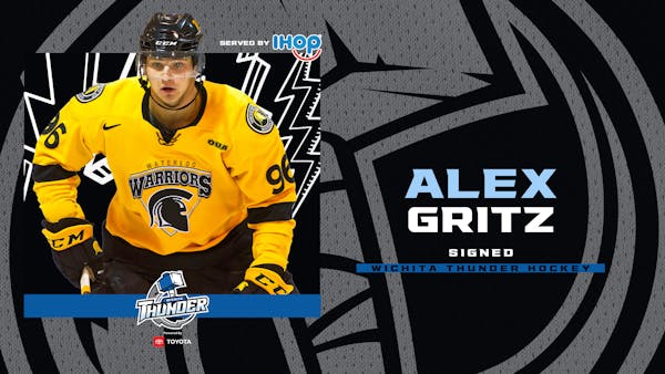 Wichita Signs Rookie Forward Alex Gritz