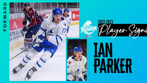 Thunder Re-signs Forward Ian Parker