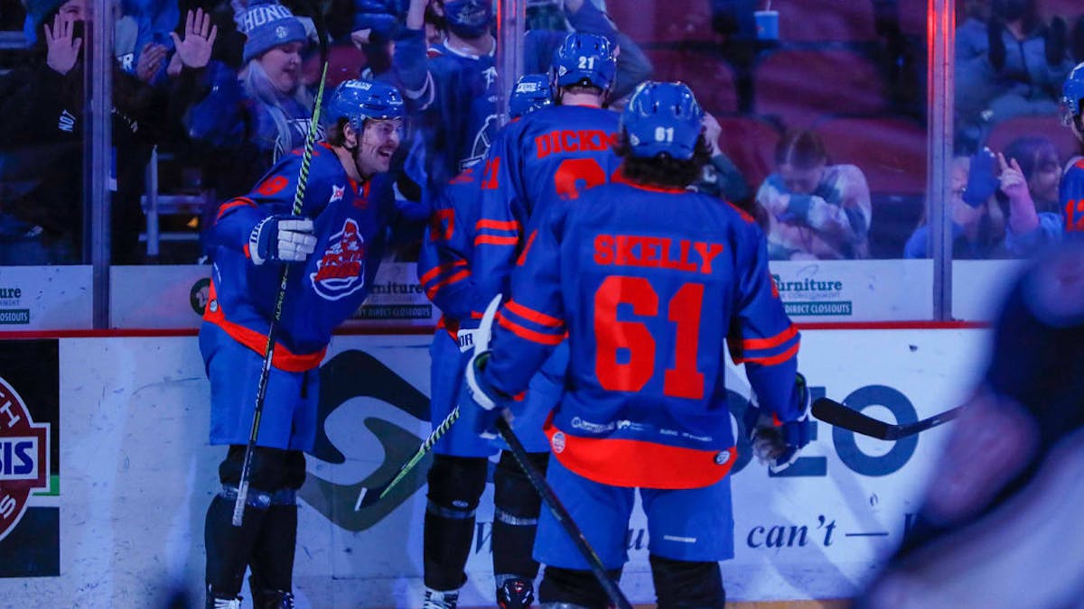 Fournier, Stinil Lead Thunder Past Oilers