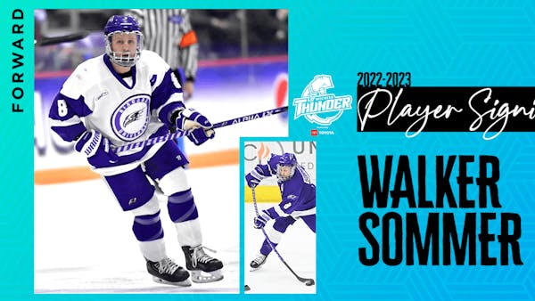 Thunder Inks Rookie Walker Sommer