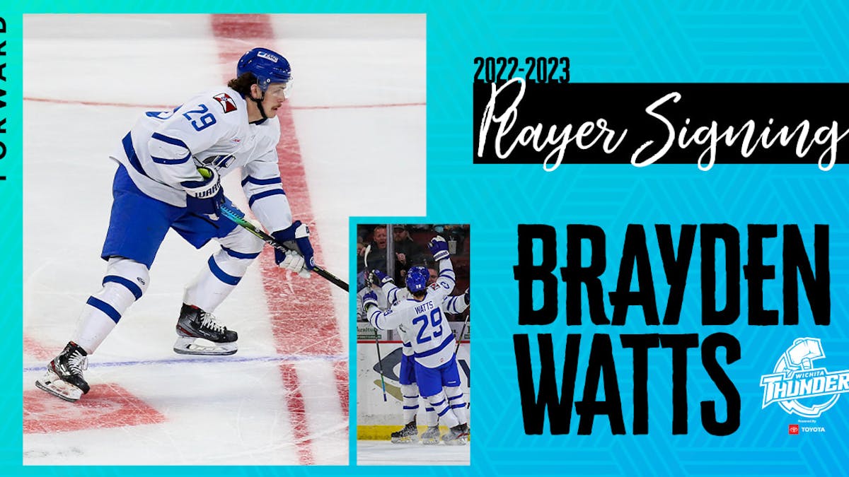 Brayden Watts Returns To Wichita For Third Season