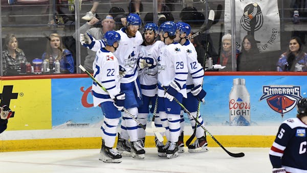 Thunder Earns Point In OT Loss Vs. Stingrays